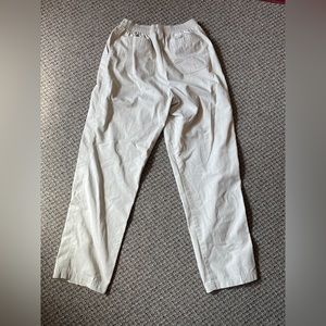 Tan/Cream Straight Leg Trousers